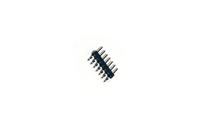 1.27mm row needle single row single plastic horizontal type